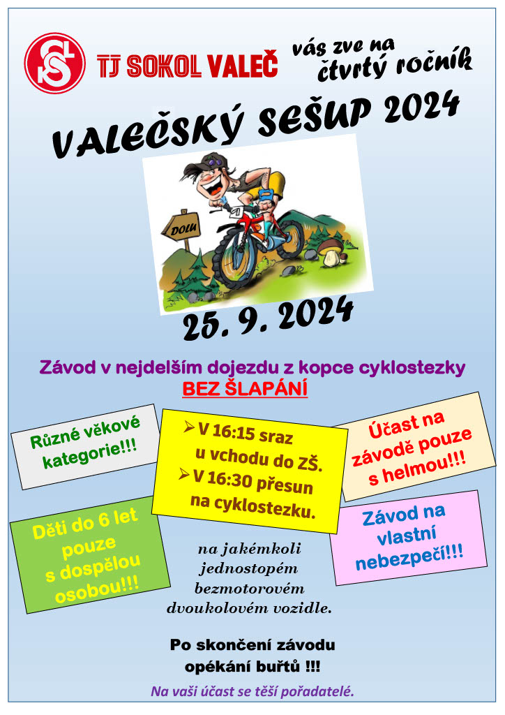 VALEČSKÝ SEŠUP 2024